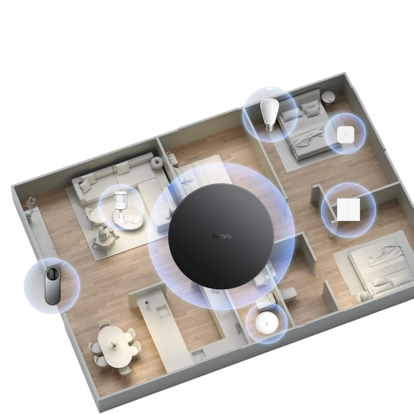 Viedās mājas centrs Aqara Hub M200 - Burzmart.lv