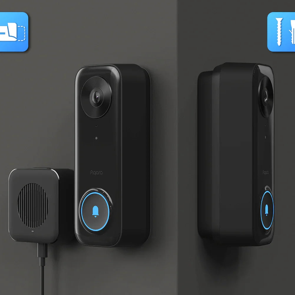 Viedais Video Durvju Zvans Aqara G400 (Wired) - Burzmart.lv