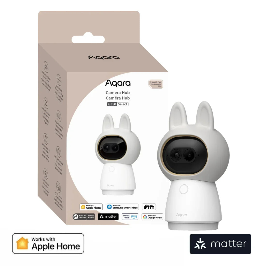 Viedā Kamera ar Vadības Centru Aqara G350 - Burzmart.lv