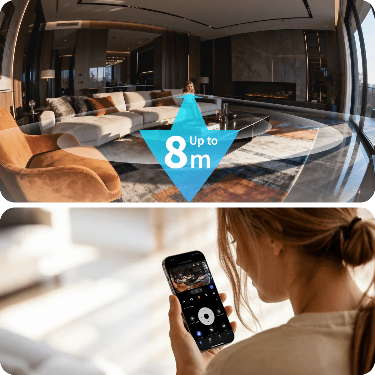 Viedā Kamera ar Vadības Centru Aqara G350 - Burzmart.lv