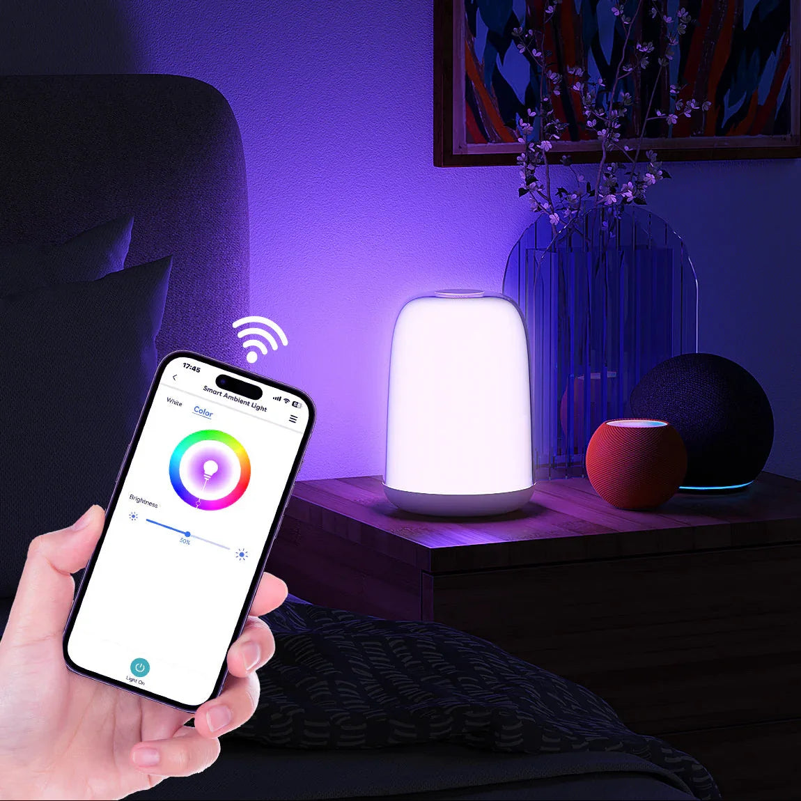 Viedā Galda Lampa Meross 430J - Burzmart.lv