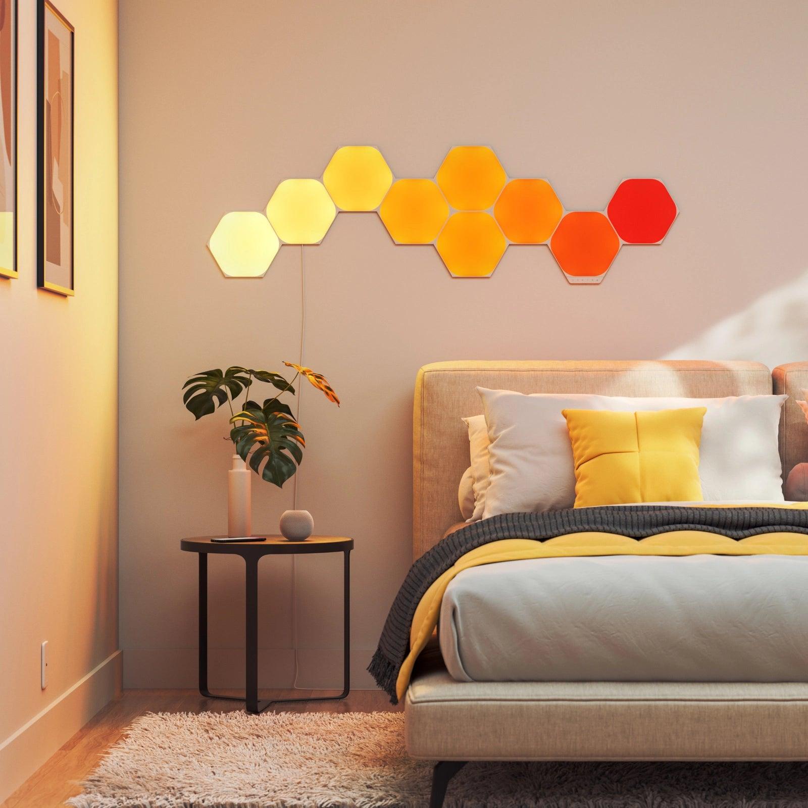 Viedā Sienas Lampa Nanoleaf Shapes Hexagons - Burzmart.lv