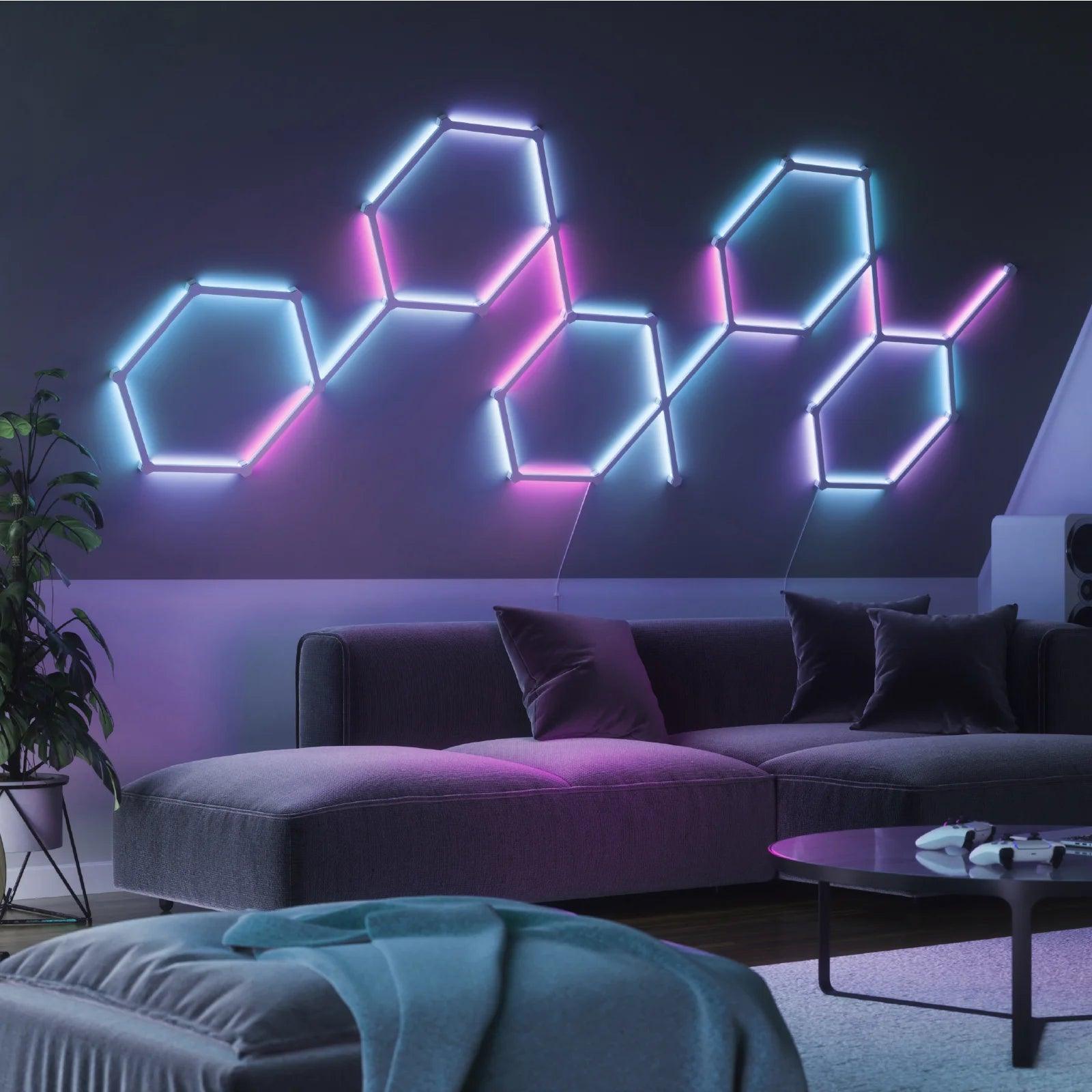 Viedā Sienas Lampa Nanoleaf Lines - Burzmart.lv