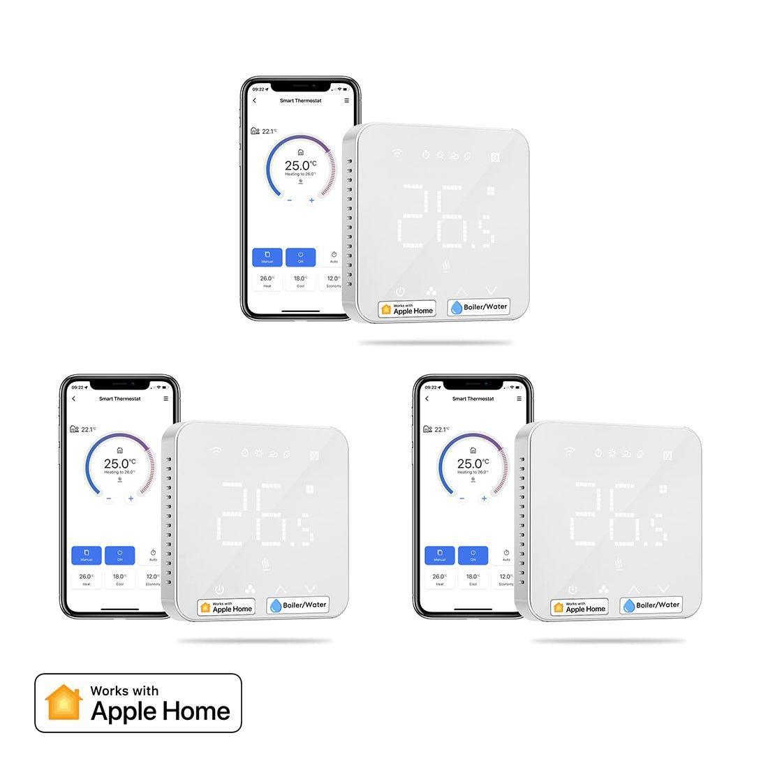 Smart Thermostat for Underfloor Heating Meross, Alexa, Google, HomeKit