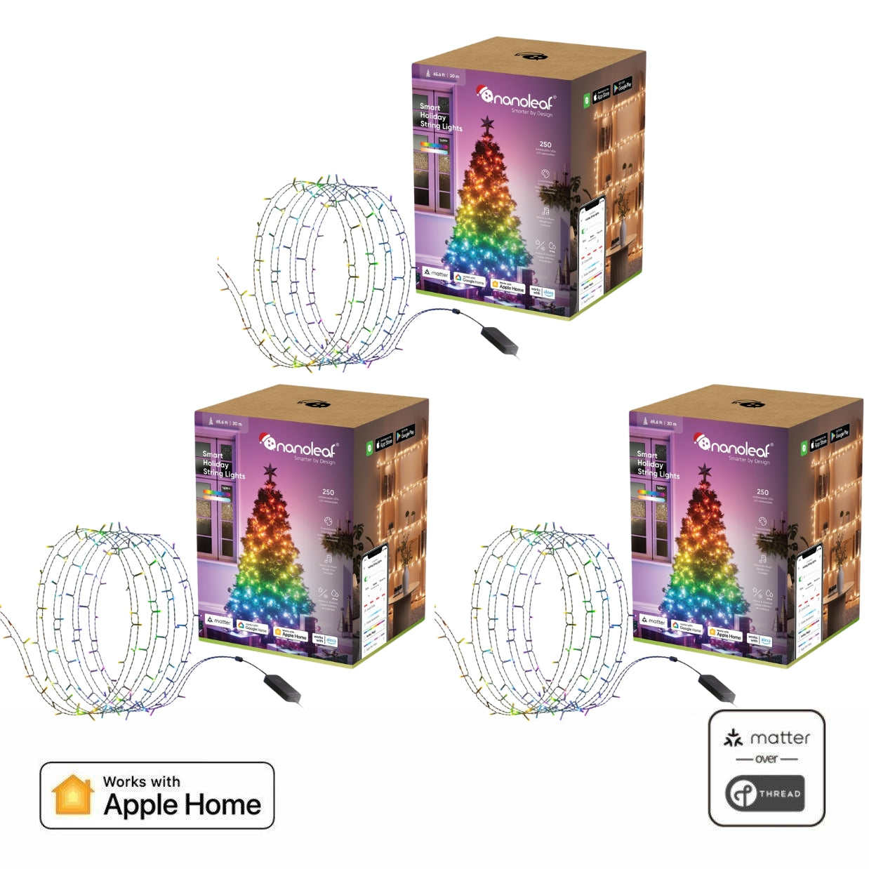 Viedā Svētku Virtene Nanoleaf Holiday - Burzmart.lv