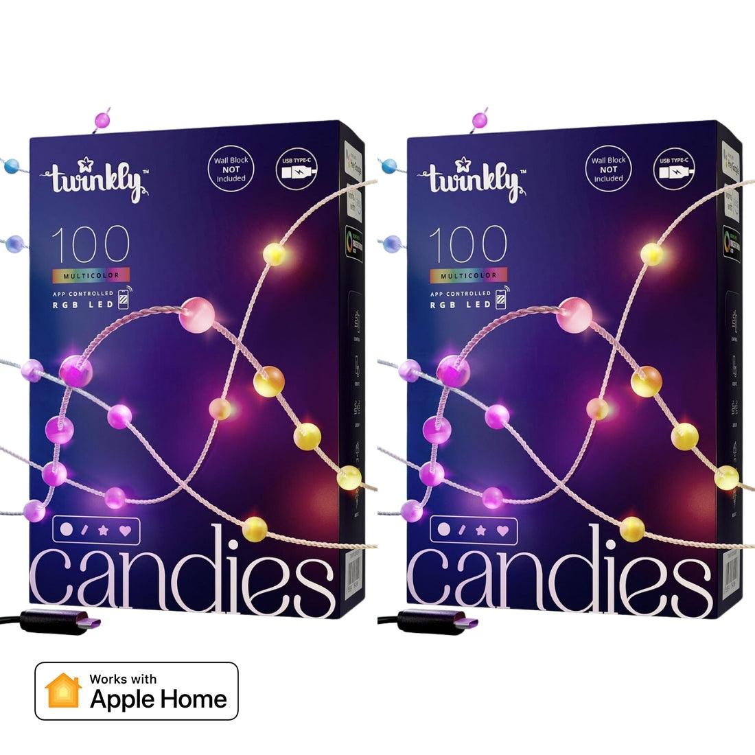 Viedā Svētku Virtene Twinkly Candies - Burzmart.lv