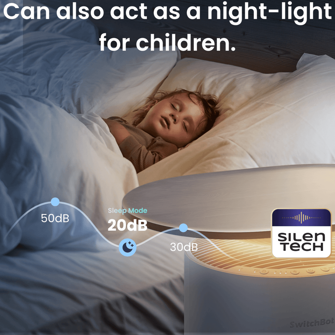 Viedais Gaisa Attīrītājs Galdiņš Switchbot - Burzmart.lv