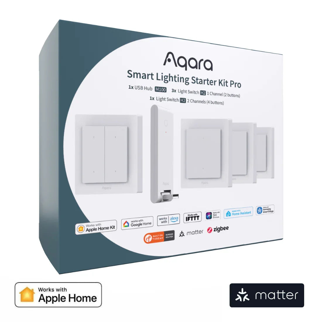 Viedais Gaismas Automatizācijas komplekts Aqara - Burzmart.lv