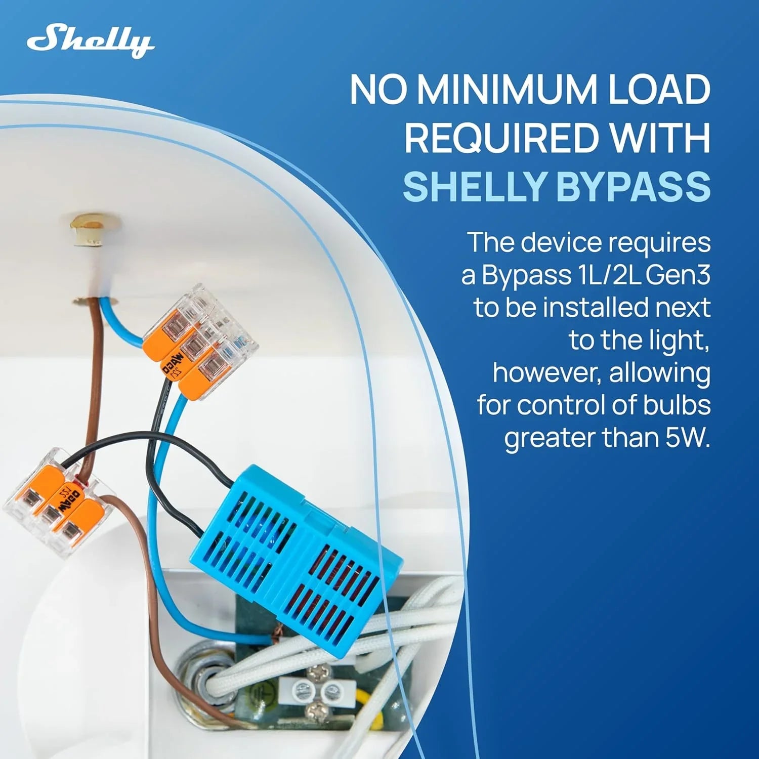 Viedais Relejs Shelly 1L Gen3 Matter (No neutral) - Burzmart.lv