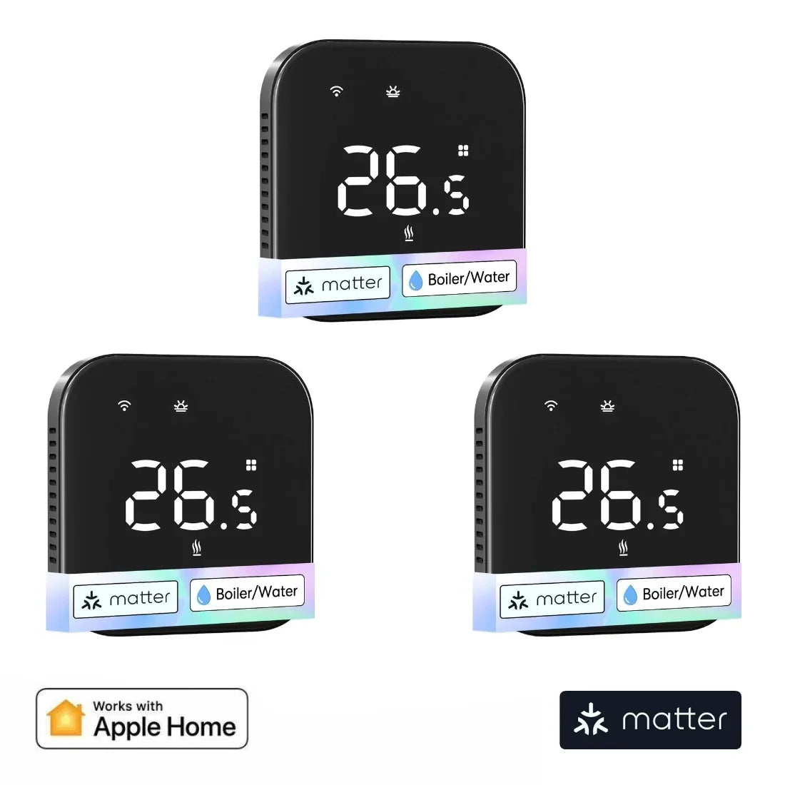Viedais termostats Meross MTS215 Matter - Burzmart.lv